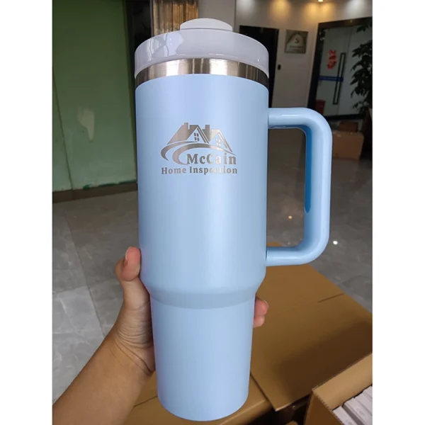 custom laser engraved tumbler