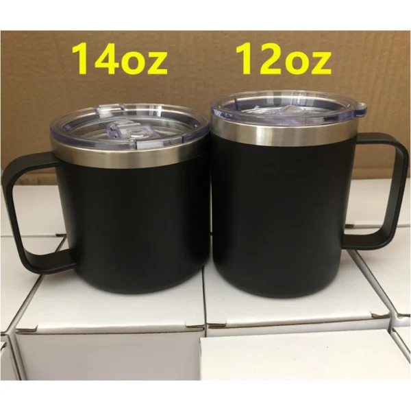 different capacity of coffee mug