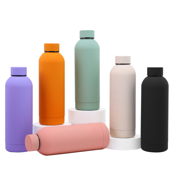 rubber coated water bottle